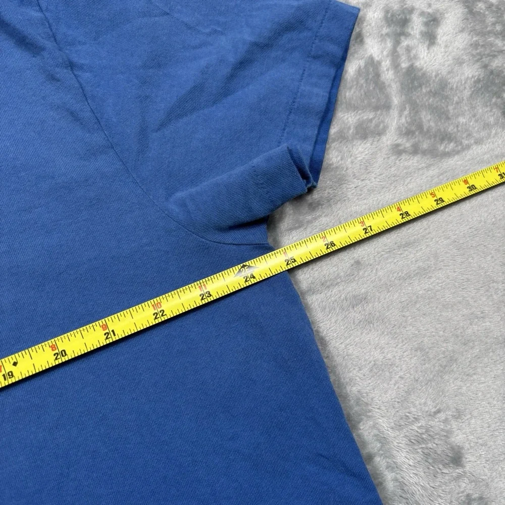 Polo Ralph Lauren St. Germain P-173 T-Shirt XL Blue Garment Dyed Fade Paris RRL